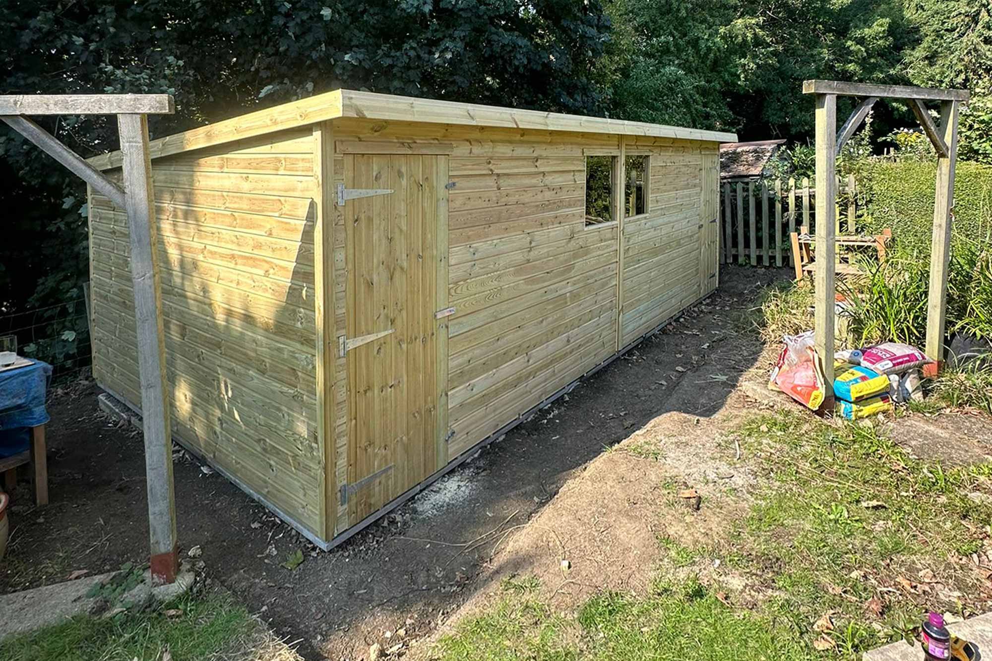 Pent Shed Pent Shed